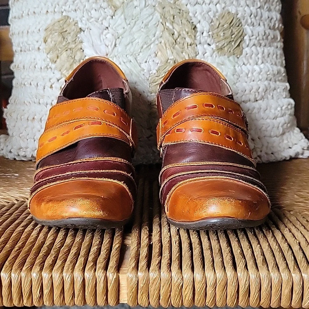 Spring Step, Wonderous, Artsy Boho Whimsy Bootie, size 37 EU, 7 US